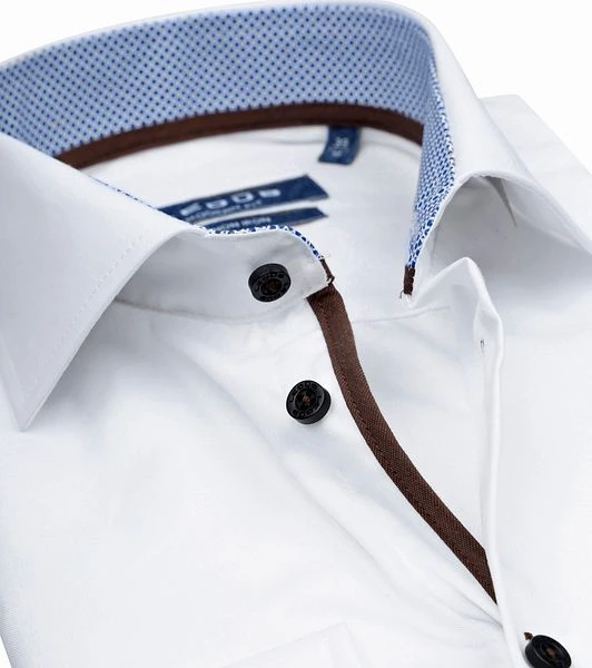 Ledub Overhemd Non Iron Wit 4 Ledub Overhemd Non Iron Wit - Afbeelding 2