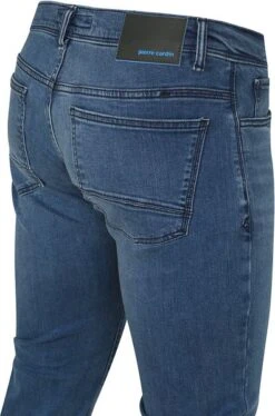 Pierre Cardin 5 Pocket Broek Antibes Blauw -Kleding Kortingswinkel 76027 4