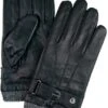 Profuomo Handschoenen Wol Zwart Leer -Kleding Kortingswinkel 76041 1