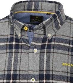 NZA Overhemd Speden Ruit Grijs -Kleding Kortingswinkel 76048 2