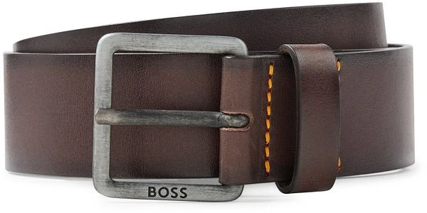 Hugo Boss Riem Leer Donkerbruin 3 Hugo Boss Riem Leer Donkerbruin