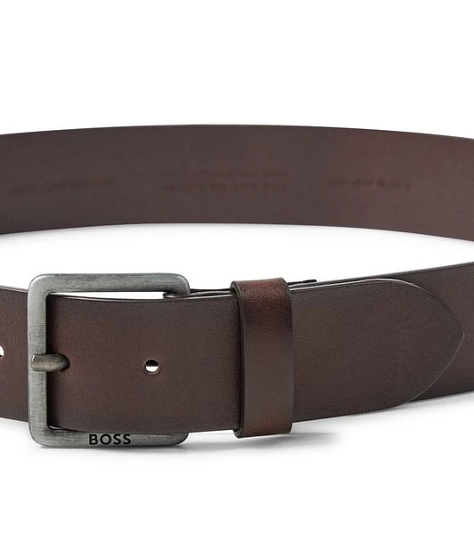 Hugo Boss Riem Leer Donkerbruin 5 Hugo Boss Riem Leer Donkerbruin - Afbeelding 3