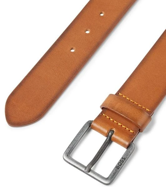 Hugo Boss Riem Leer Bruin 7 Hugo Boss Riem Leer Bruin - Afbeelding 5