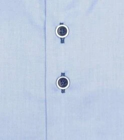 R2 Overhemd Twill Blauw 13 R2 Overhemd Twill Blauw -Kleding Kortingswinkel 76065 3 1