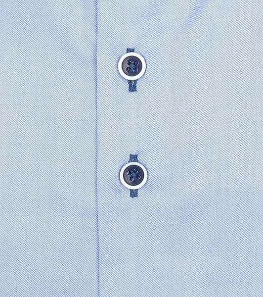R2 Overhemd Twill Blauw 8 R2 Overhemd Twill Blauw - Afbeelding 6