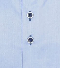 R2 Overhemd Twill Blauw 10 R2 Overhemd Twill Blauw -Kleding Kortingswinkel 76065 3