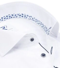 R2 Overhemd Twill Wit -Kleding Kortingswinkel 76066 2