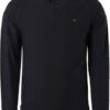 No-Excess No Excess LS Polo Solid Navy