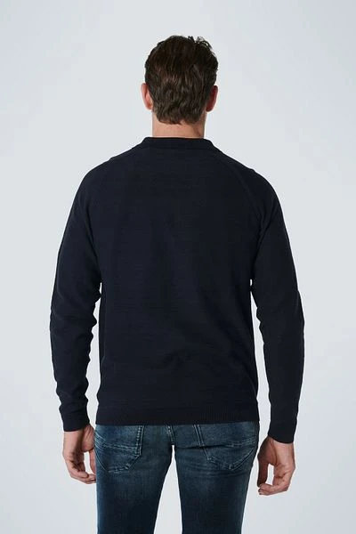 No-Excess No Excess LS Polo Solid Navy 5 No-Excess No Excess LS Polo Solid Navy - Afbeelding 3