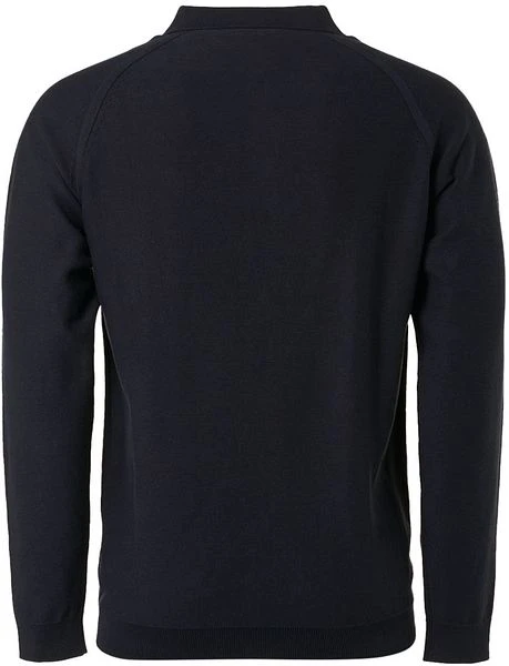 No-Excess No Excess LS Polo Solid Navy 8 No-Excess No Excess LS Polo Solid Navy - Afbeelding 6