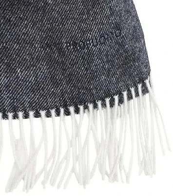 Profuomo Sjaal Lamswol Navy Blauw 4 Profuomo Sjaal Lamswol Navy Blauw - Afbeelding 2