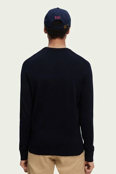 Scotch And Soda Trui Wol Navy 5 Scotch And Soda Trui Wol Navy - Afbeelding 3