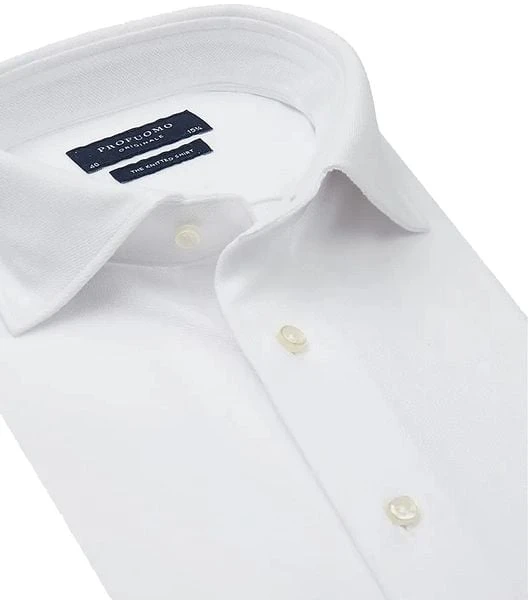 Profuomo Originale Overhemd Wit 6 Profuomo Originale Overhemd Wit - Afbeelding 4