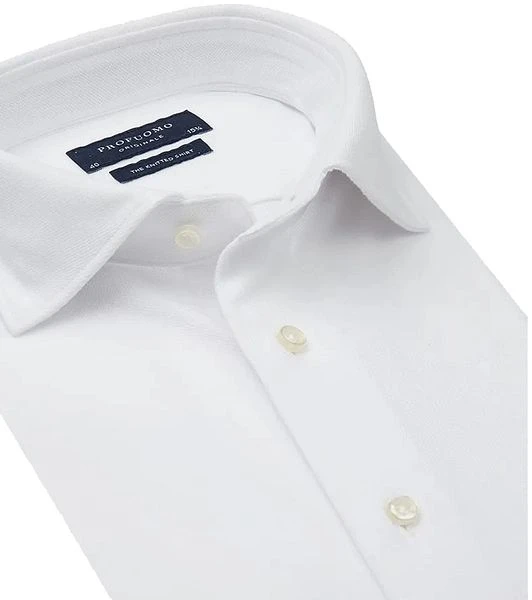 Profuomo Originale Overhemd Wit 4 Profuomo Originale Overhemd Wit - Afbeelding 2