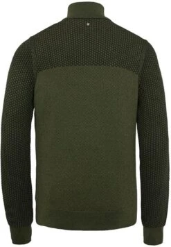 PME Legend Half Zip Trui Knitted Structuur Olijfgroen 11 PME Legend Half Zip Trui Knitted Structuur Olijfgroen -Kleding Kortingswinkel 76274 2