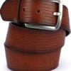 Suitable Riem Structuur Leer Bruin -Kleding Kortingswinkel 76287 1
