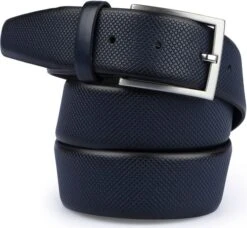 Suitable Riem Structuur Leer Navy -Kleding Kortingswinkel 76289 1 1