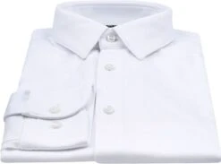 Hugo Boss Overhemd Hank Wit 13 Hugo Boss Overhemd Hank Wit -Kleding Kortingswinkel 76300 3 1