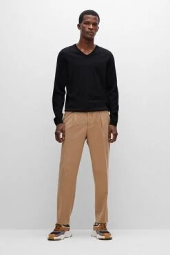 Hugo Boss Pullover Melba Wol Zwart 12 Hugo Boss Pullover Melba Wol Zwart -Kleding Kortingswinkel 76305 3