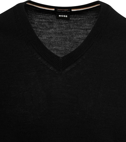 Hugo Boss Pullover Melba Wol Zwart 4 Hugo Boss Pullover Melba Wol Zwart - Afbeelding 2