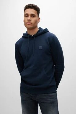 Hugo Boss Hoodie Wetalk Donkerblauw 13 Hugo Boss Hoodie Wetalk Donkerblauw -Kleding Kortingswinkel 76307 2 1