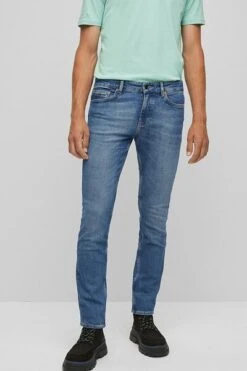 Hugo Boss Delaware Jeans Blauw 10 Hugo Boss Delaware Jeans Blauw -Kleding Kortingswinkel 76312 3