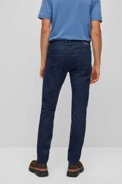Hugo Boss Delaware Jeans Donkerblauw -Kleding Kortingswinkel 76314 4