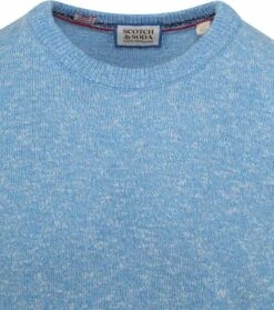 Scotch And Soda Pullover Melange Lichtblauw -Kleding Kortingswinkel 76349 2 1