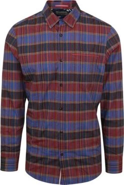 Scotch And Soda Overhemd Geruit Multicolour -Kleding Kortingswinkel 76360 1 1