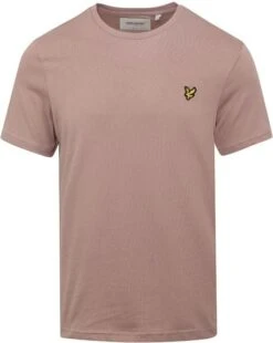 Lyle And Scott T-shirt Plain Oud Roze 12 Lyle And Scott T-shirt Plain Oud Roze -Kleding Kortingswinkel 76368 1 1