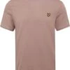 Lyle And Scott T-shirt Plain Oud Roze