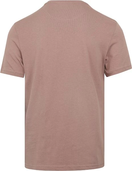 Lyle And Scott T-shirt Plain Oud Roze 6 Lyle And Scott T-shirt Plain Oud Roze - Afbeelding 4