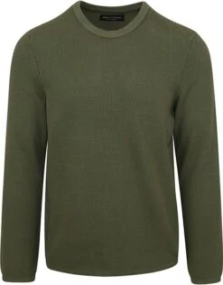 Marc O'Polo Trui O-Hals Donkergroen