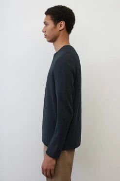 Marc O'Polo Trui O-Hals Donkerblauw -Kleding Kortingswinkel 76384 5