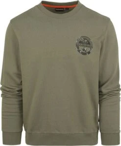 Napapijri Sweater Bollo Groen 12 Napapijri Sweater Bollo Groen -Kleding Kortingswinkel 76392 1 1