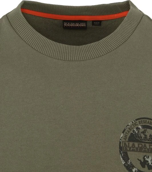 Napapijri Sweater Bollo Groen 8 Napapijri Sweater Bollo Groen - Afbeelding 6