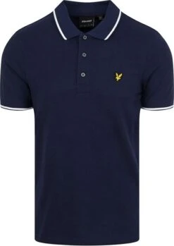 Lyle And Scott Polo Donkerblauw