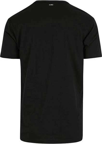 Alan Red West-Virginia T-shirt V-Hals Zwart 2-Pack 6 Alan Red West-Virginia T-shirt V-Hals Zwart 2-Pack - Afbeelding 4