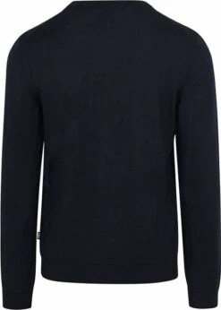 Hugo Boss Pullover Melba Wol Donkerblauw -Kleding Kortingswinkel 76445 3 1