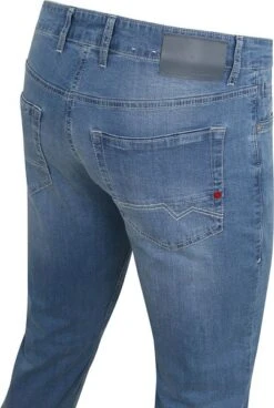 MAC Jeans Arne Pipe Lichtblauw -Kleding Kortingswinkel 76454 3