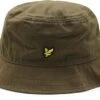 Lyle & Scott Bucket Hat Donkergroen 1 Lyle & Scott Bucket Hat Donkergroen -Kleding Kortingswinkel 76455 1