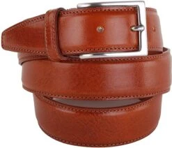 Profuomo Leren Riem Cognac