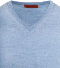 Suitable Pullover V-Hals Wol Lichtblauw 10 Suitable Pullover V-Hals Wol Lichtblauw -Kleding Kortingswinkel 76493 11