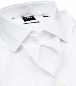 Hugo Boss Overhemd Hank Kent Wit 12 Hugo Boss Overhemd Hank Kent Wit -Kleding Kortingswinkel 76512 2 1