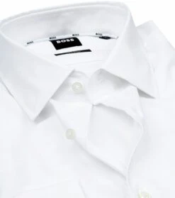 Hugo Boss Overhemd Hank Kent Wit 9 Hugo Boss Overhemd Hank Kent Wit -Kleding Kortingswinkel 76512 2