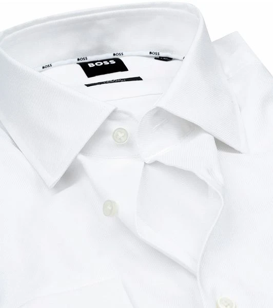 Hugo Boss Overhemd Hank Kent Wit 4 Hugo Boss Overhemd Hank Kent Wit - Afbeelding 2