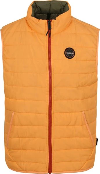 Napapijri Acalmar Bodywarmer Oranje 3 Napapijri Acalmar Bodywarmer Oranje