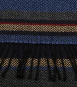 Suitable Heren Sjaal Rood Blauw -Kleding Kortingswinkel 76537 2 1