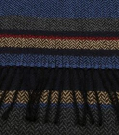 Suitable Heren Sjaal Rood Blauw -Kleding Kortingswinkel 76537 2