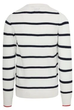 NZA Trui Jumbuck Wit Streep -Kleding Kortingswinkel 76543 7